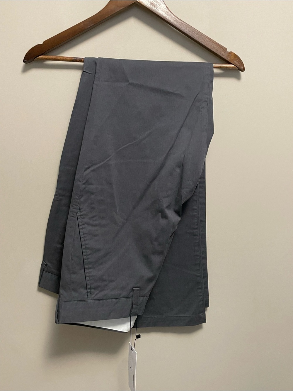 Frank & Oak Grey Newport Straight Leg Trouser Men’s 34x34 NWT